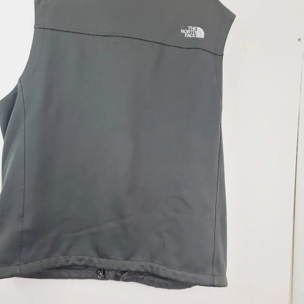 The North Face Men's Black Sleeveless‎ Outdoor Full Zip Winter Vest Size XL